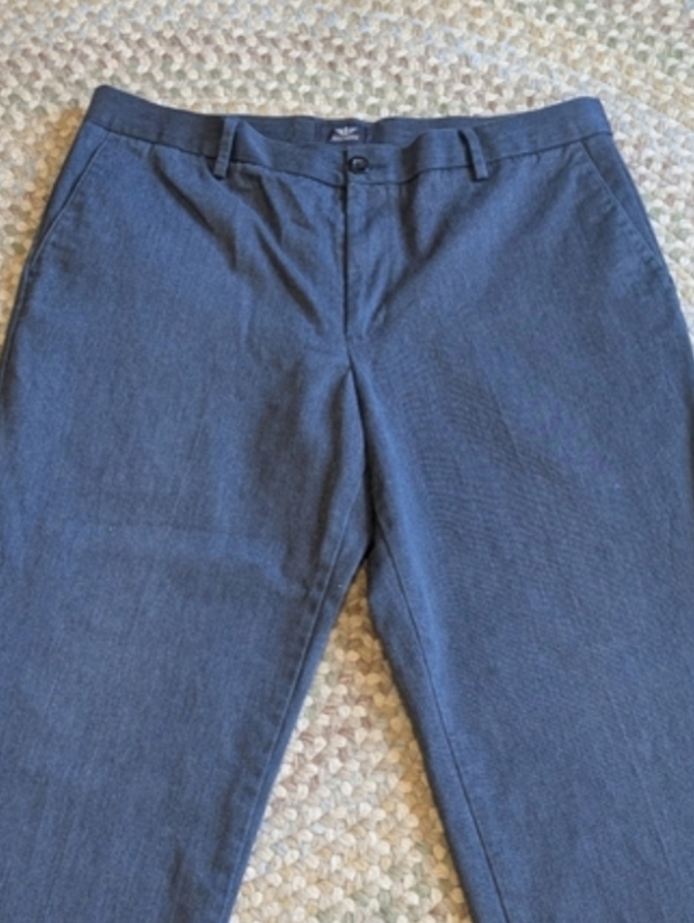 Dockers Straight Fit Dark Blue Trousers (36x29)